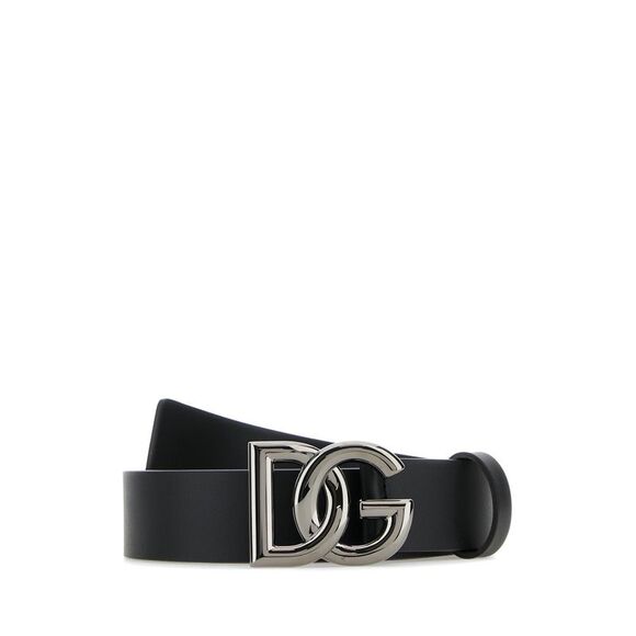 Cintura Dolce & Gabbana Pelle Nera - Design Uomo Taglie EU 75-110 - Foto 6